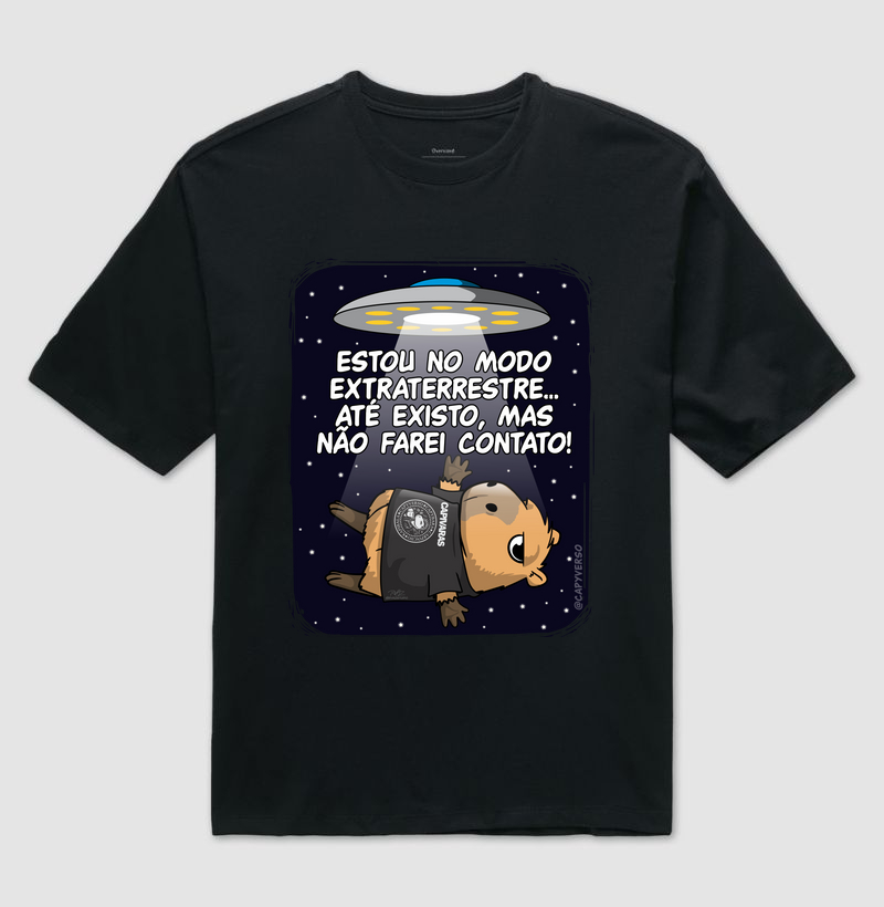 Camiseta Capivara Extraterrestre