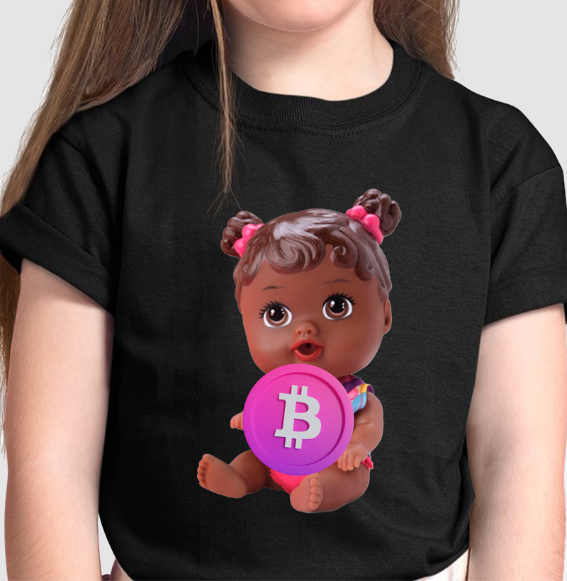 Camiseta Kids TUTU Bitcoin