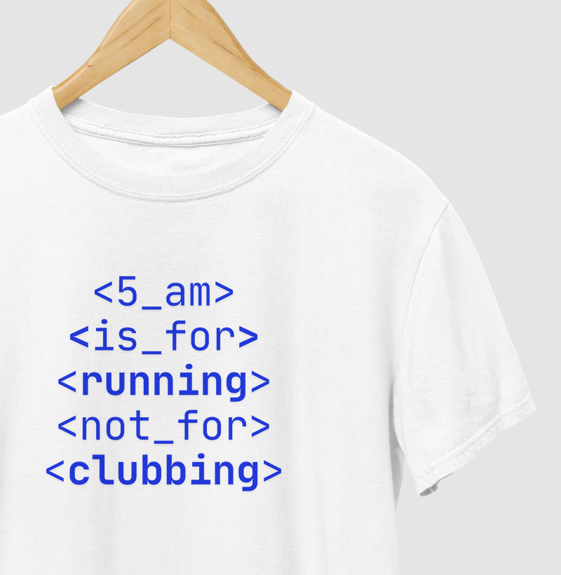 5 am is for running (html)