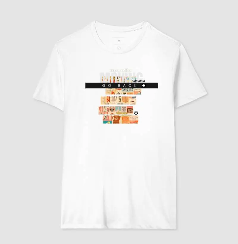 camiseta café vintage