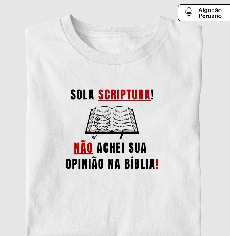 Não Achei Sua Opinião na Bíblia