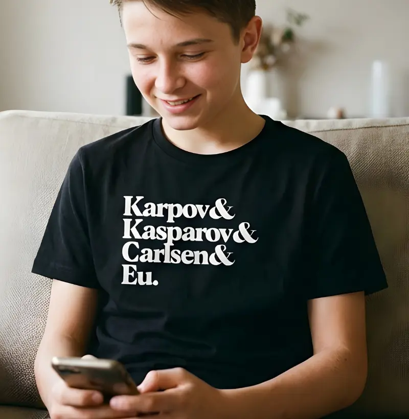 Fischer& Kasparov& Carlsen& Eu.