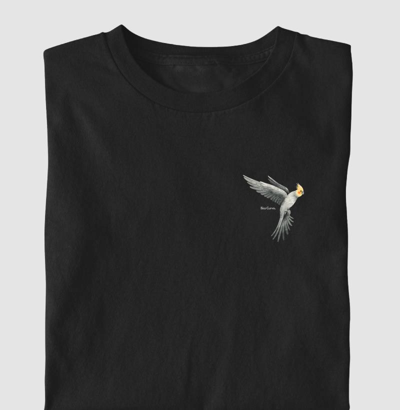 Voo Calopsita Silvestre Minimalista Cores