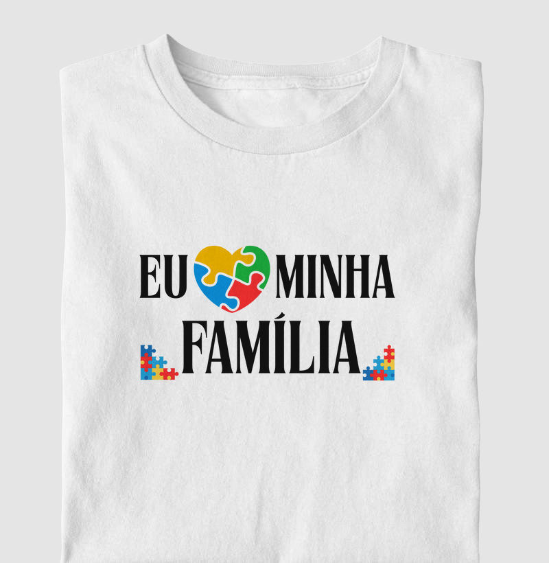 Eu amo minha família (autismo)