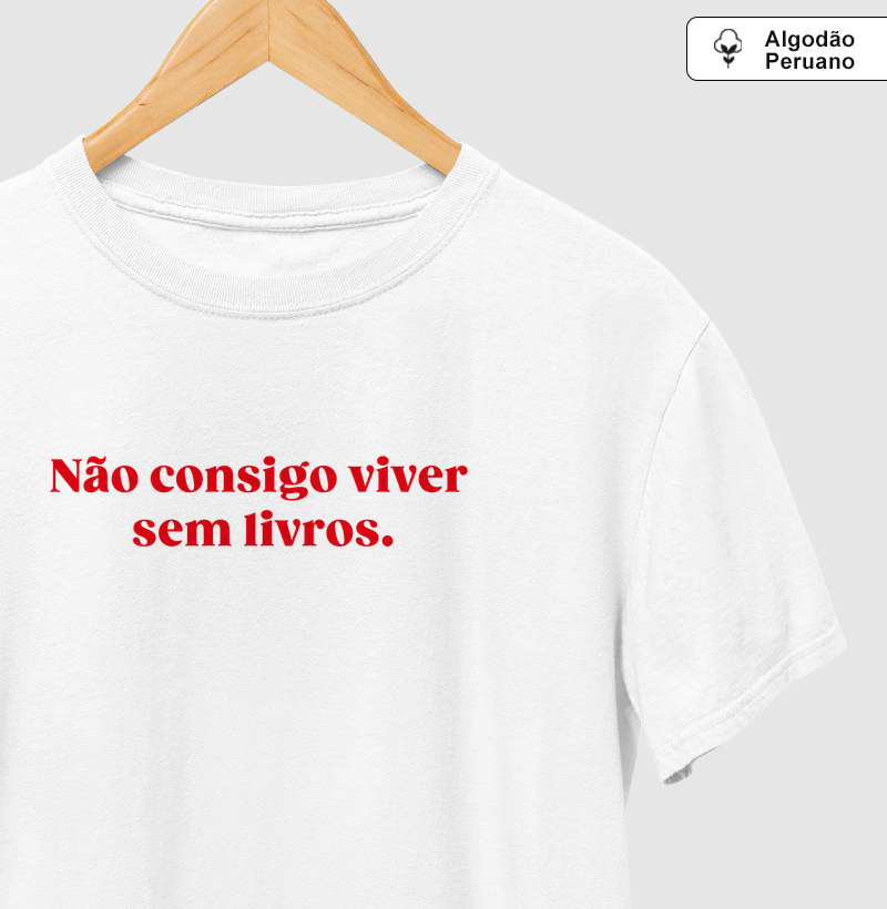 Não consigo viver sem livros
