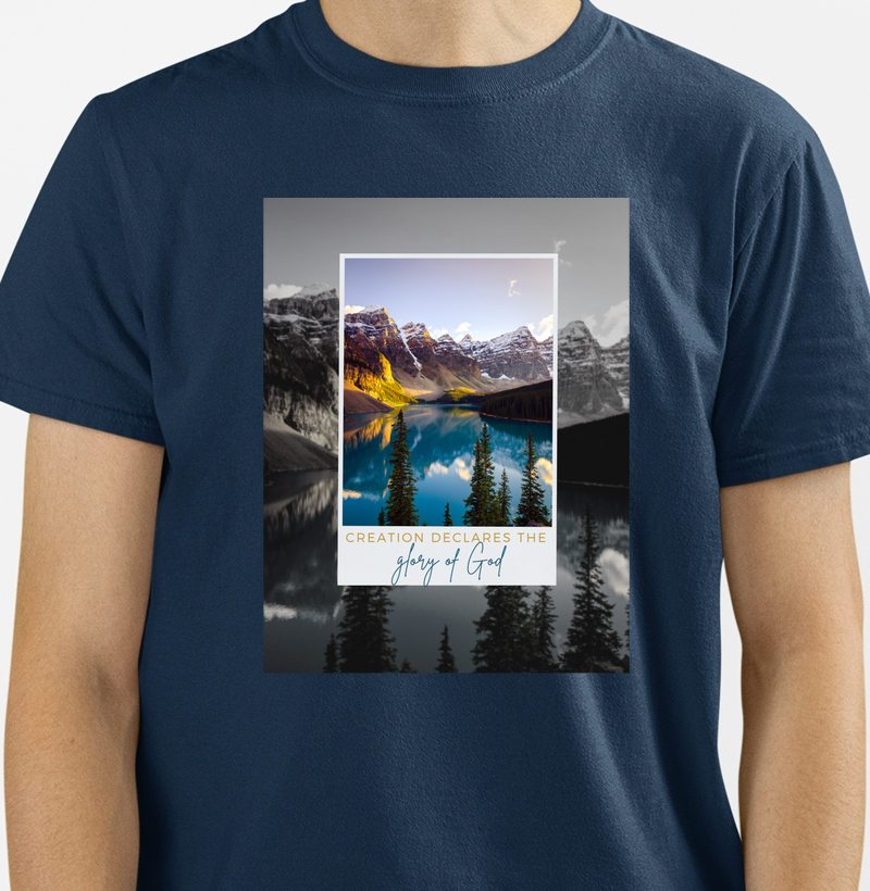 Camiseta Masc Declara a Gloria de Deus