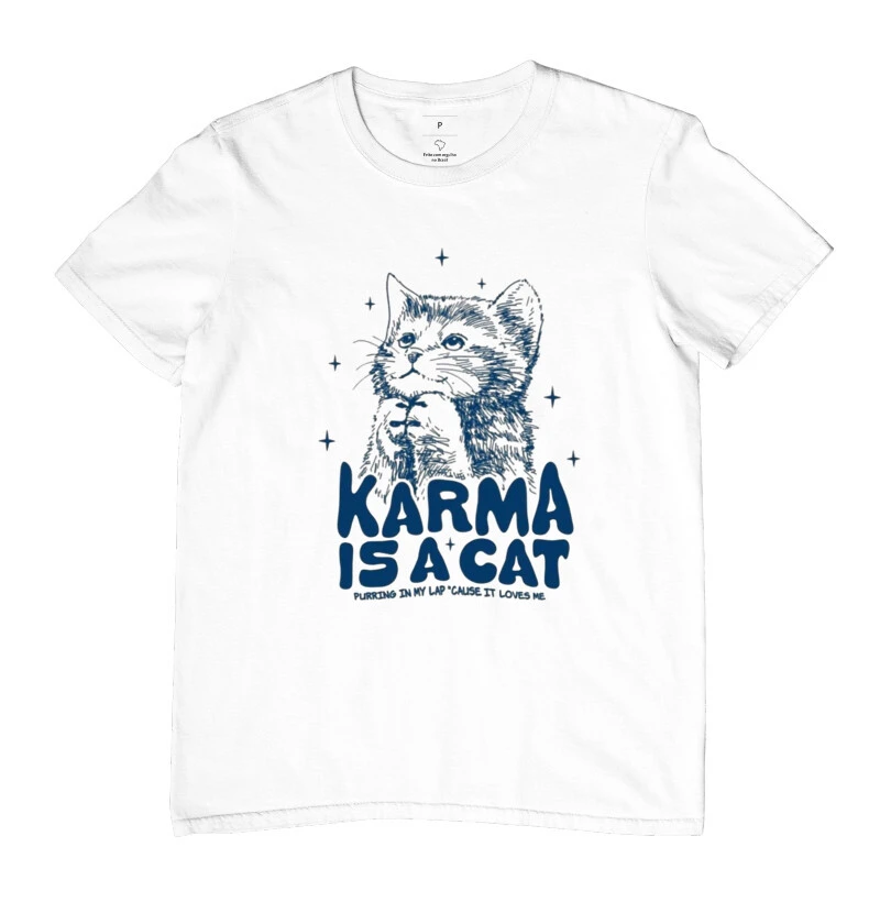 Karma is a cat