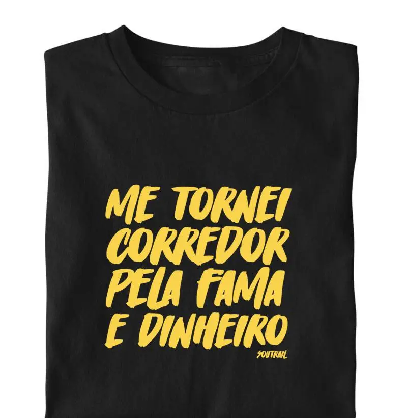 Me tornei corredor pela fama e dinheiro