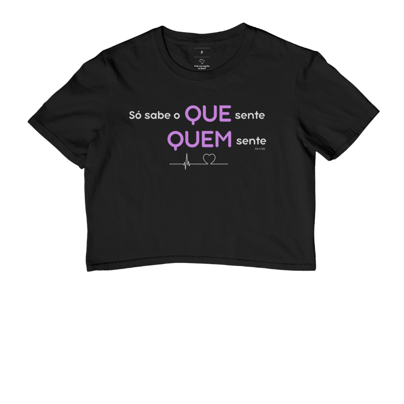 Só sabe o que sente quem sente