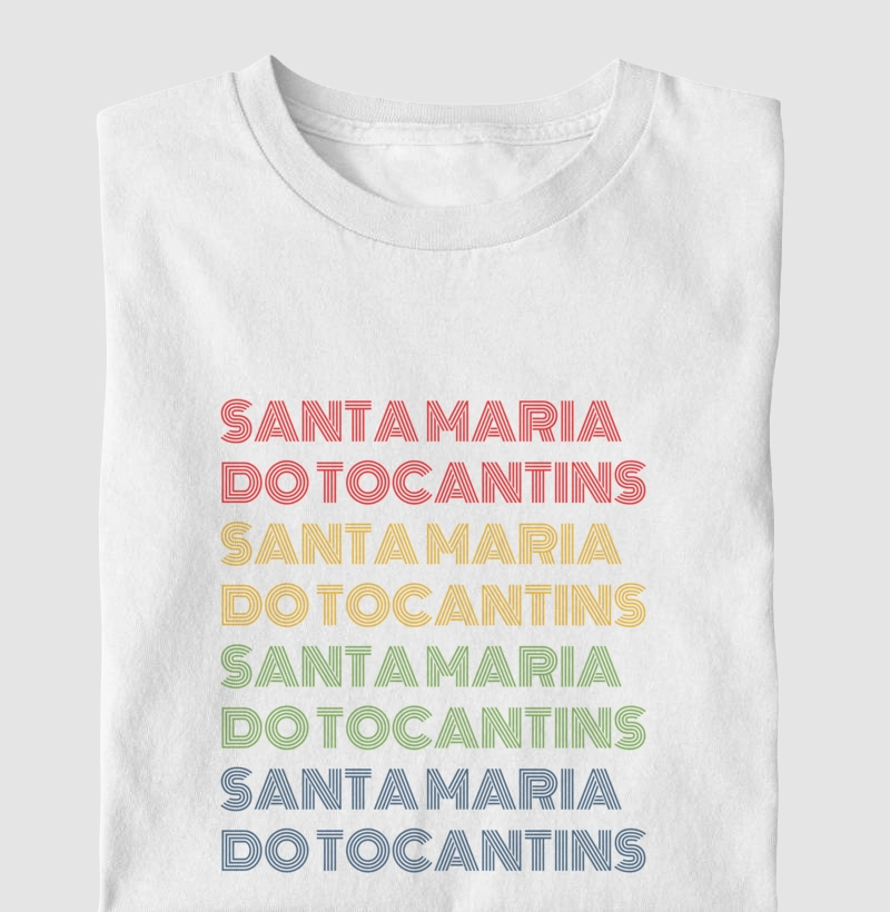 Santa Maria do Tocantins Letreiro Retrô