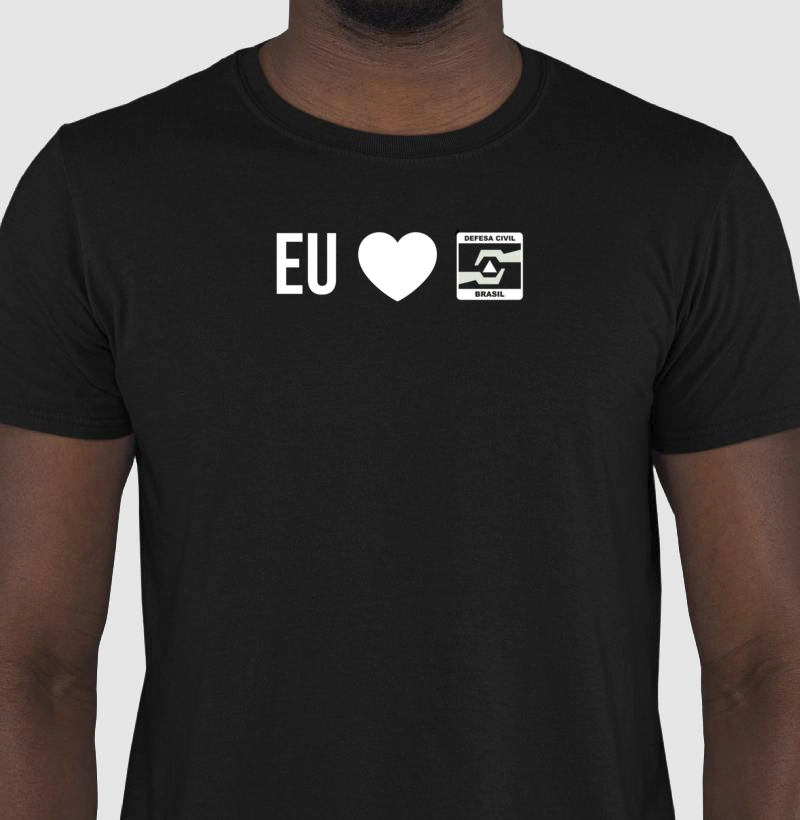Camieta Eu Amo Defesa Civil ##20