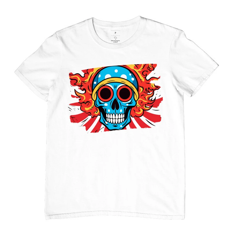Camiseta Explosão de Caveira
