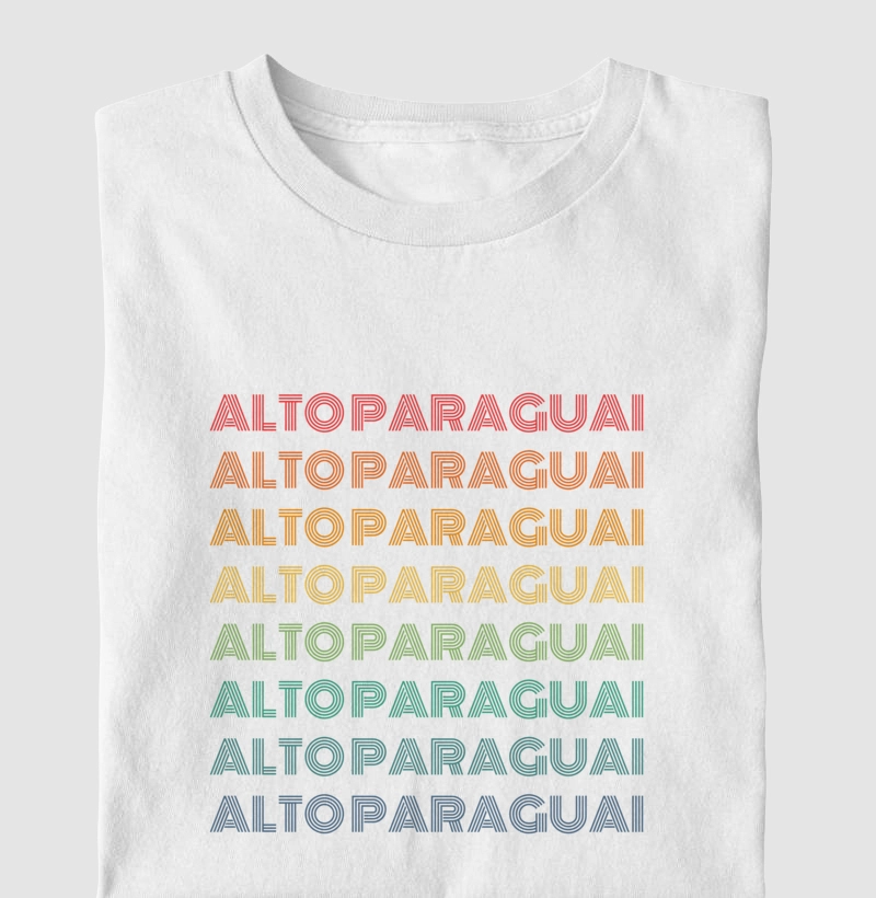 Alto Paraguai Letreiro Retrô