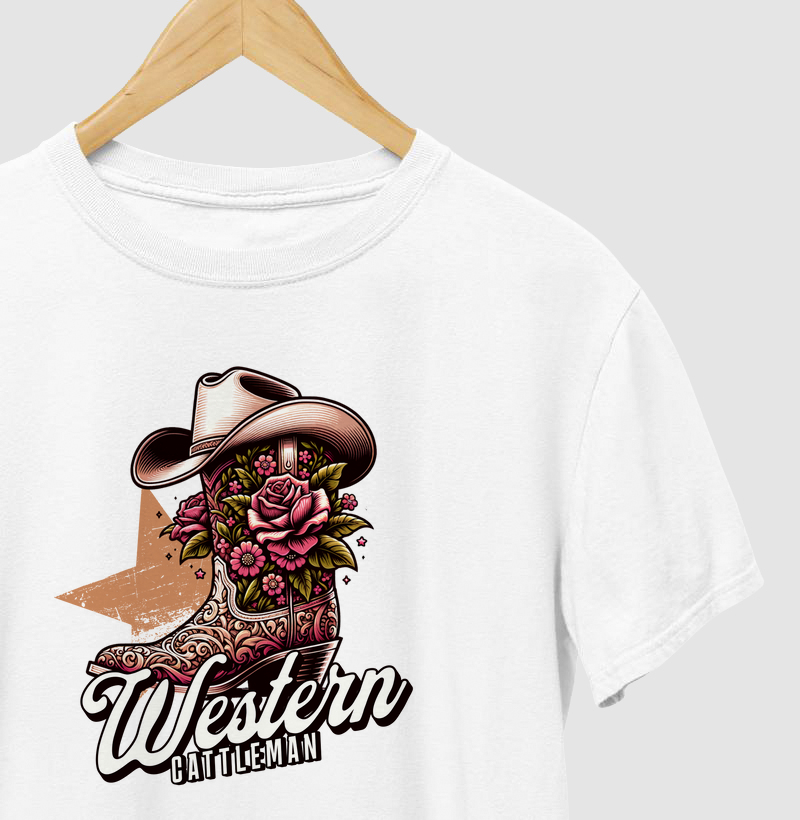 Camiseta Western Feminina