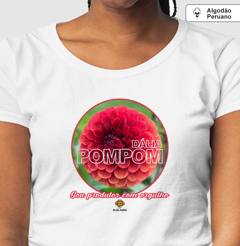Flor Dália PomPom (Edição Especial)