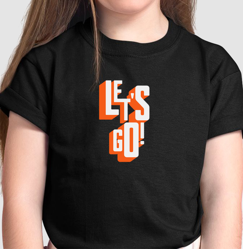 Vamos Lá: Camiseta Infantil - Estilo e Atitude em Cada Passo