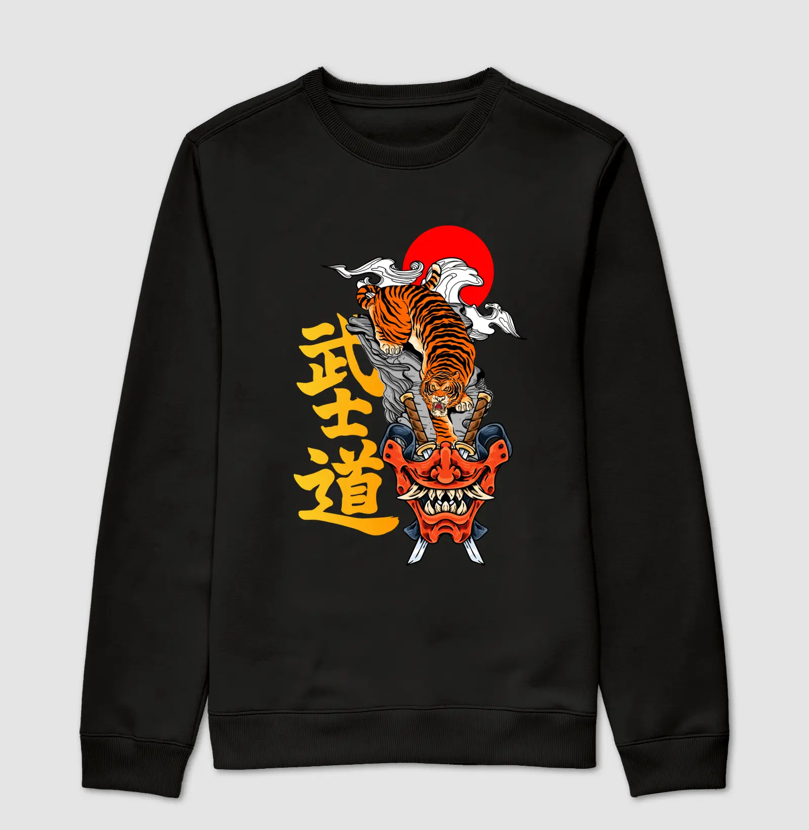 Suéter Moletom Hannya Tiger Mask