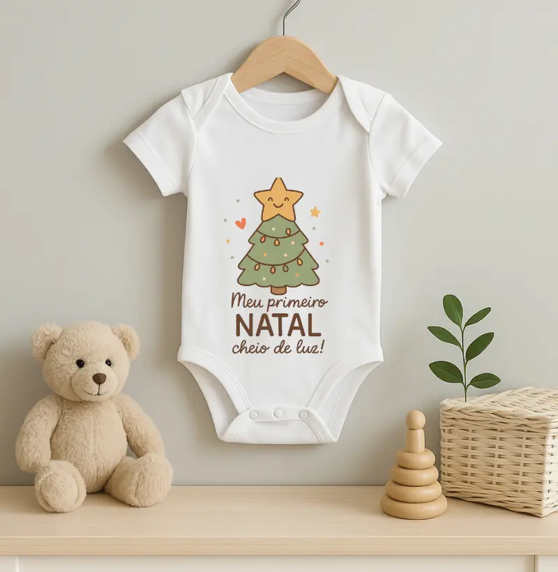 Meu primeiro natal cheio de luz