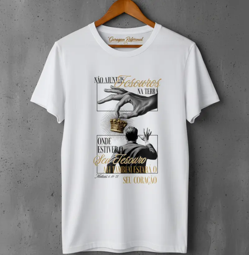 NÃO AJUNTEIS TESOUROS NA TERRA"