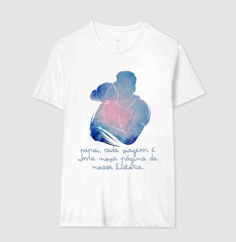 Camiseta Coleção Pai - Papai, cada viagem é uma nova..