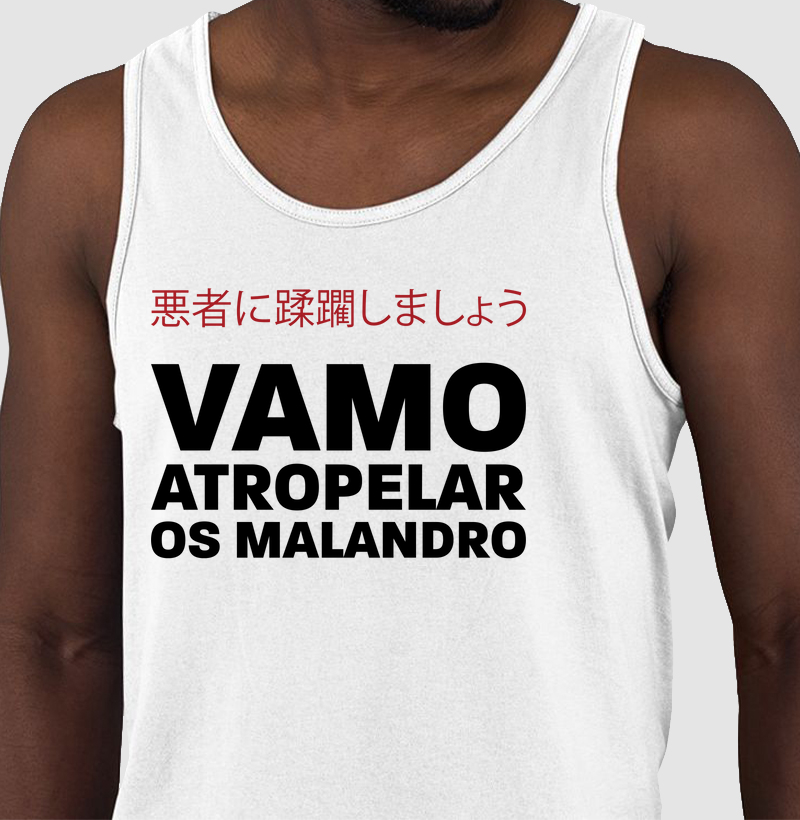 Regata vamo atropelar os malandro