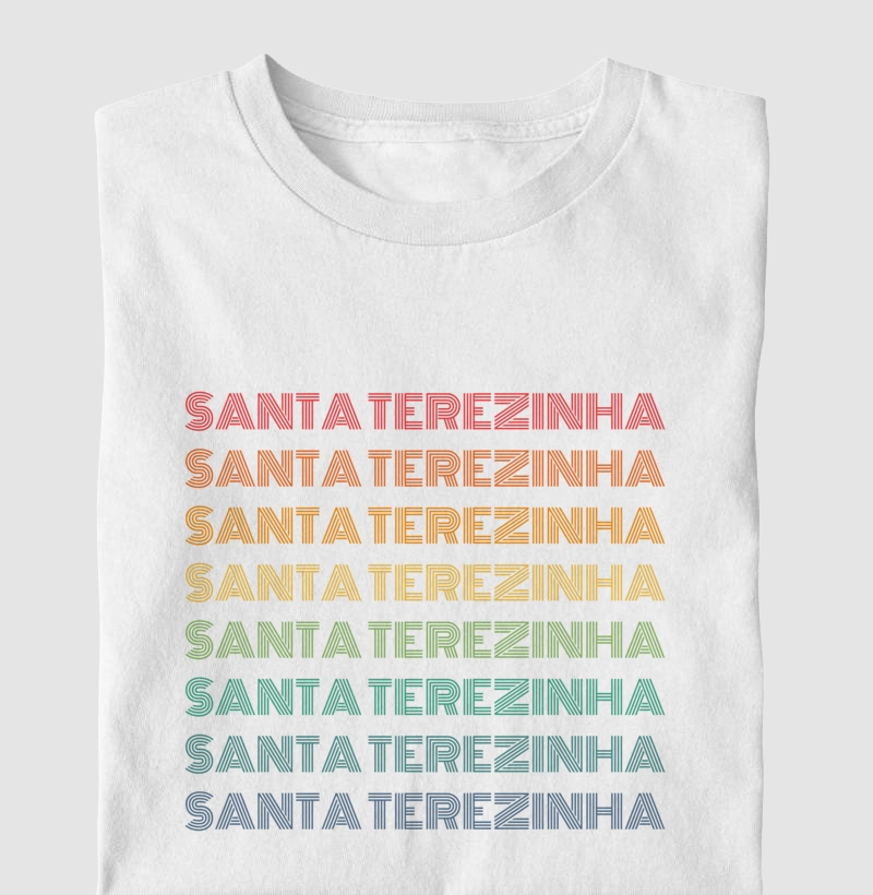 Santa Terezinha Letreiro Retrô
