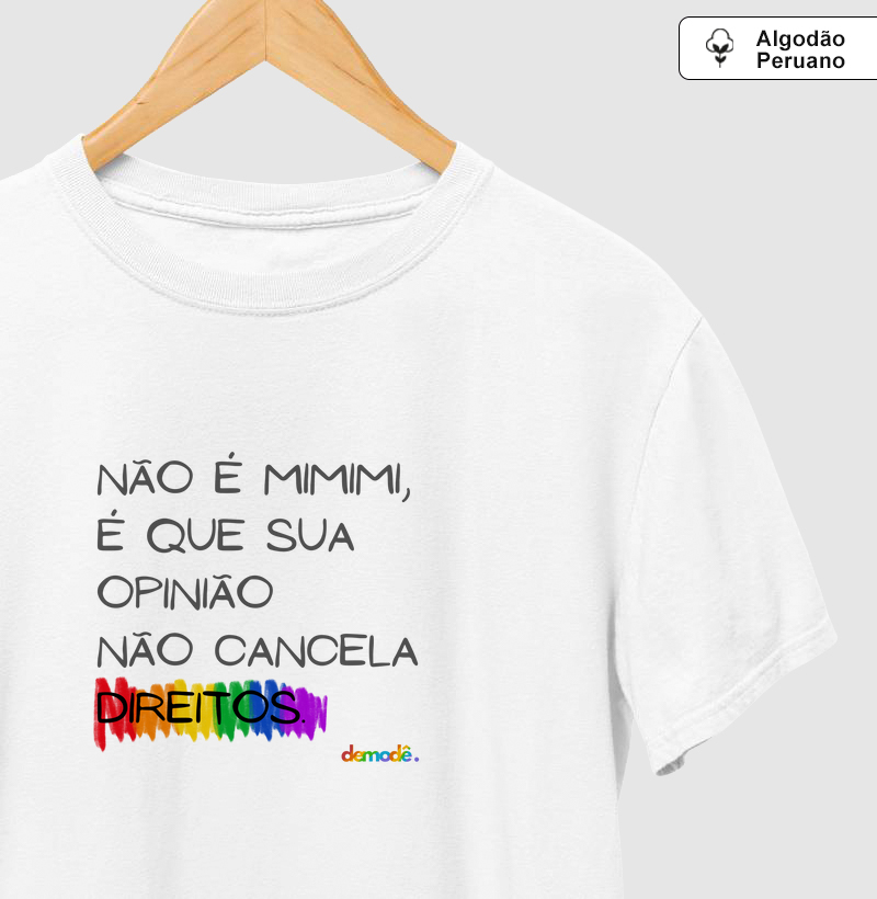 Opinião não cancela direitos