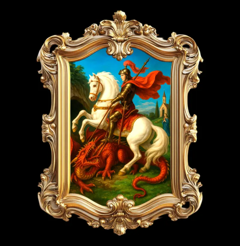 Quadro de São Jorge