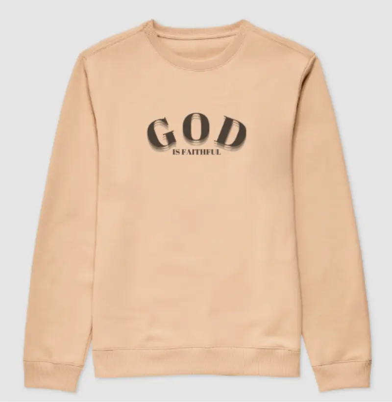 Moletom unisex - God is faithful