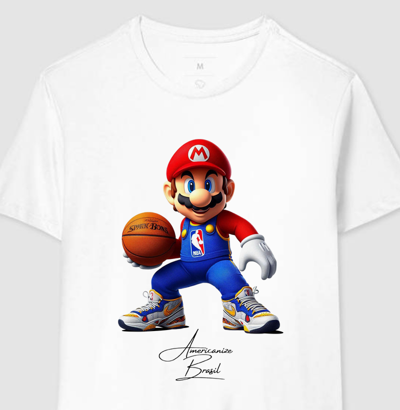 T-Shirt Mario Americanize Brasil