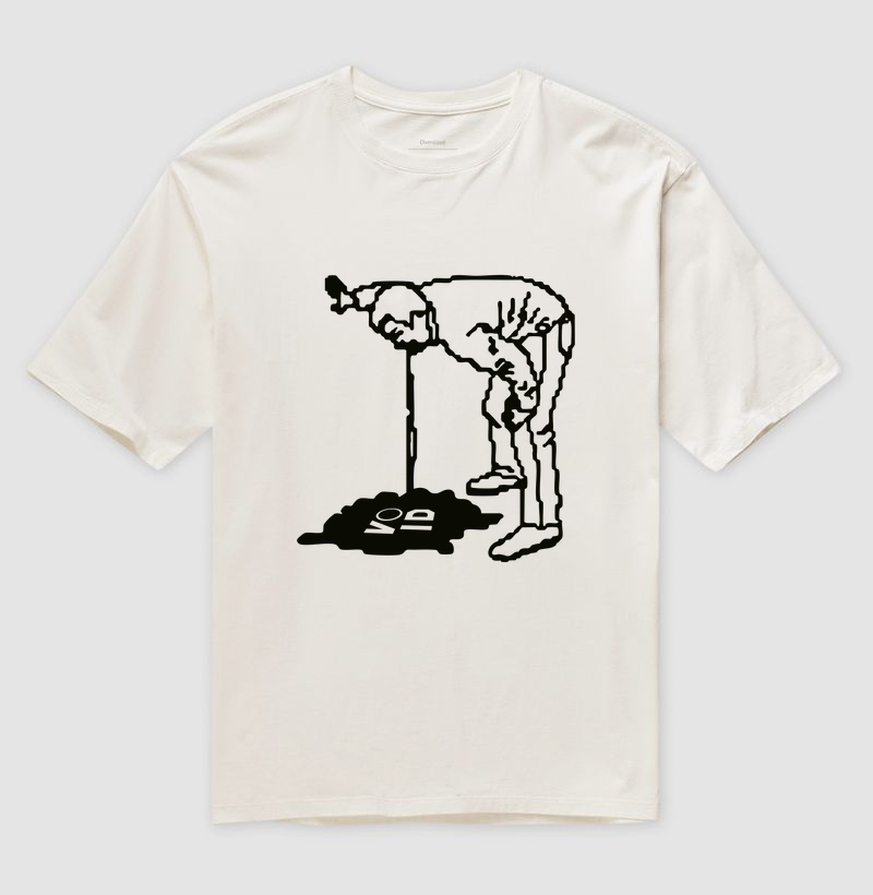 De Mal a Pior - Camiseta Oversized