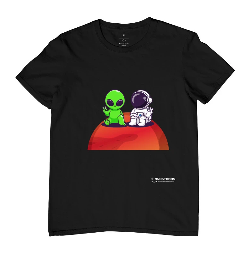 Alienzito e Astronautito em Marte 
