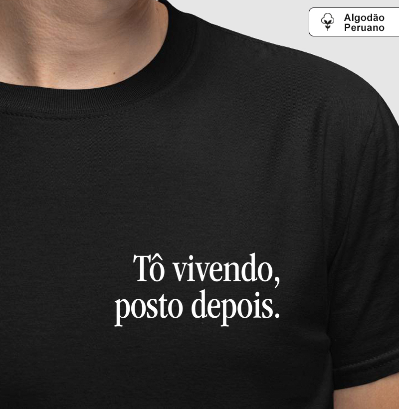 Algodão Peruano Tô Vivendo, Posto Depois.