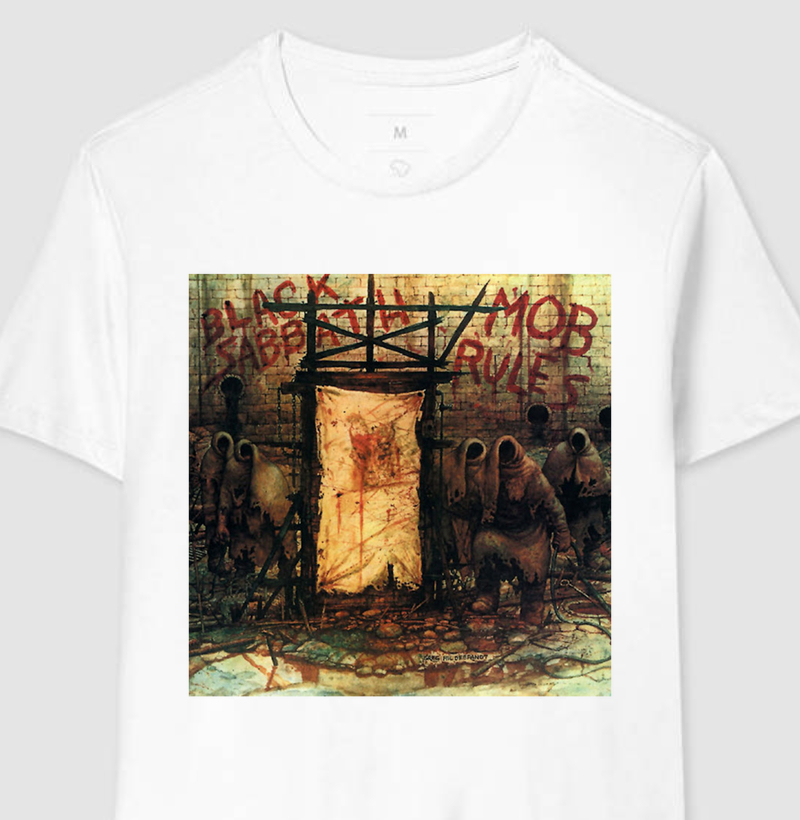 Camiseta Black Sabbath - Mob Rules