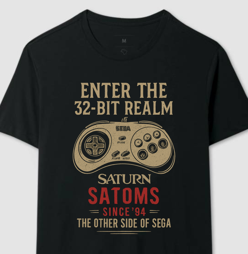 Enter The 32 bit Realm Saturno Retro Series