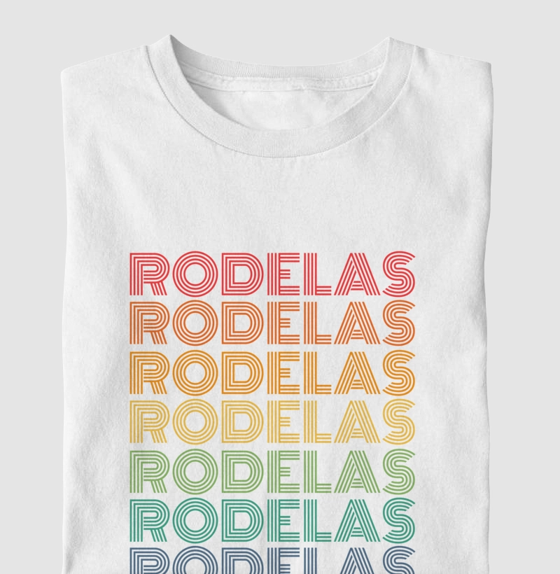 Rodelas Letreiro Retrô
