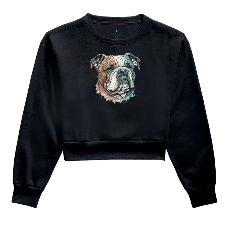 Hey Bulldog - Moletom Crooped