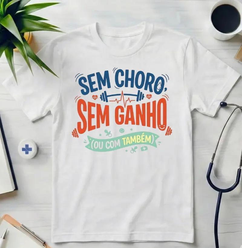 Camiseta - Pediatria: Treino