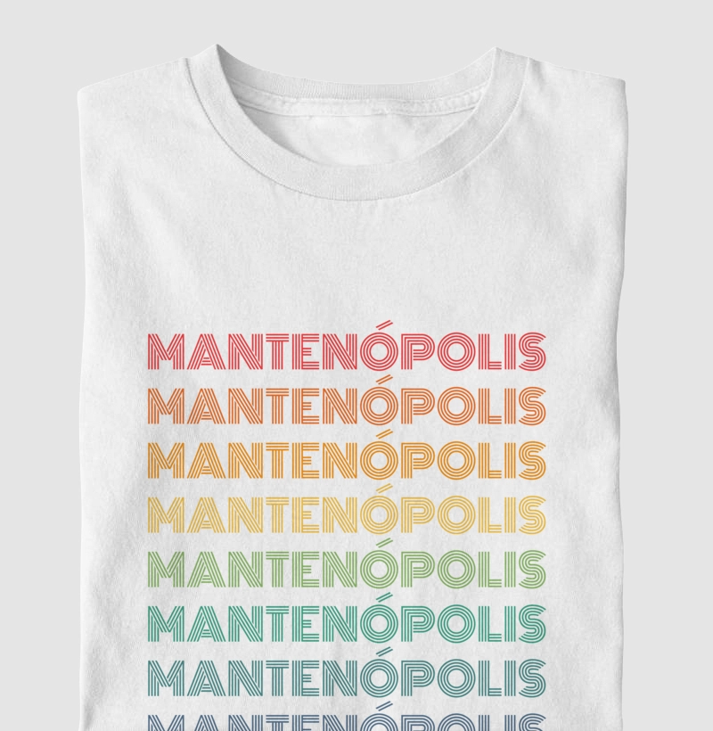 Mantenópolis Letreiro Retrô