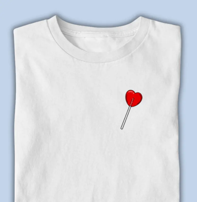 pirulito coração nostalgia