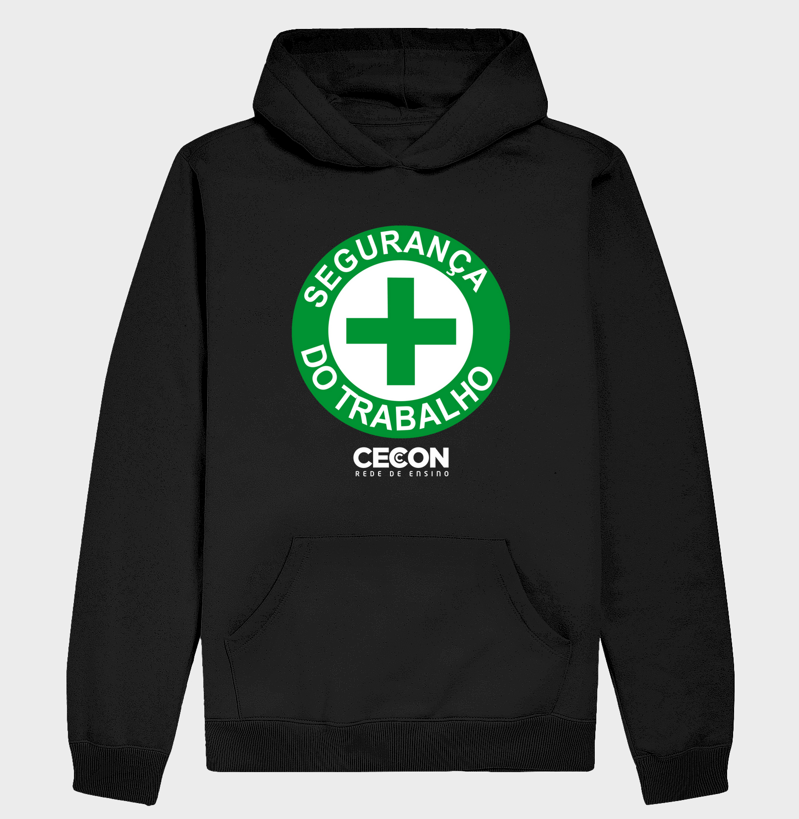 Camisa Segurança do Trabalho logo grande cores