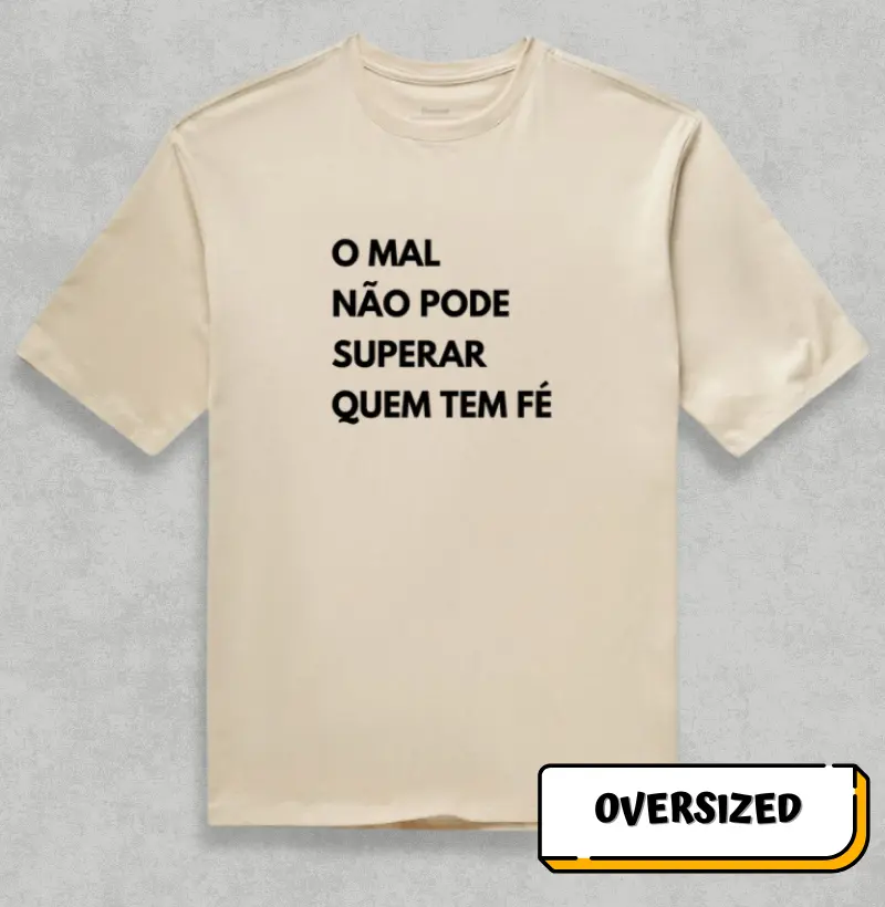 O mal não pode superar quem tem fé