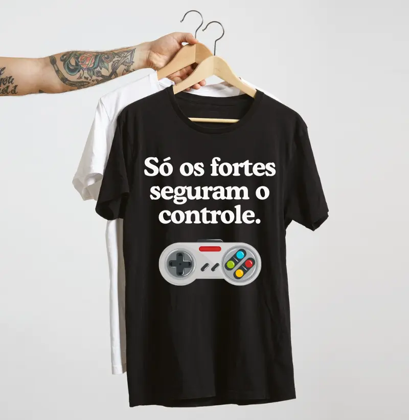 Só os fortes seguram o controle