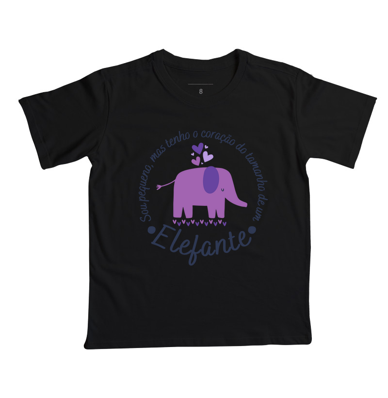 Camiseta Sou pequeno