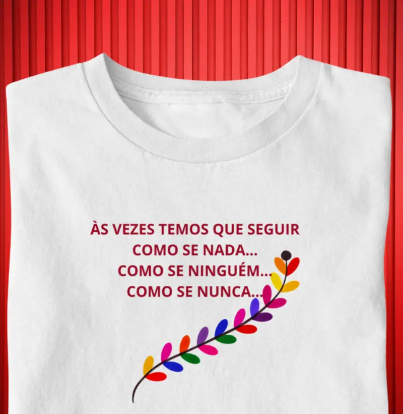 AS VEZES TEMO QUE SEGUIR COMO SE NADA