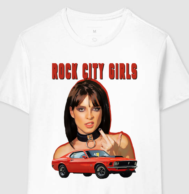 The Rebel - Camiseta Rock City Girls