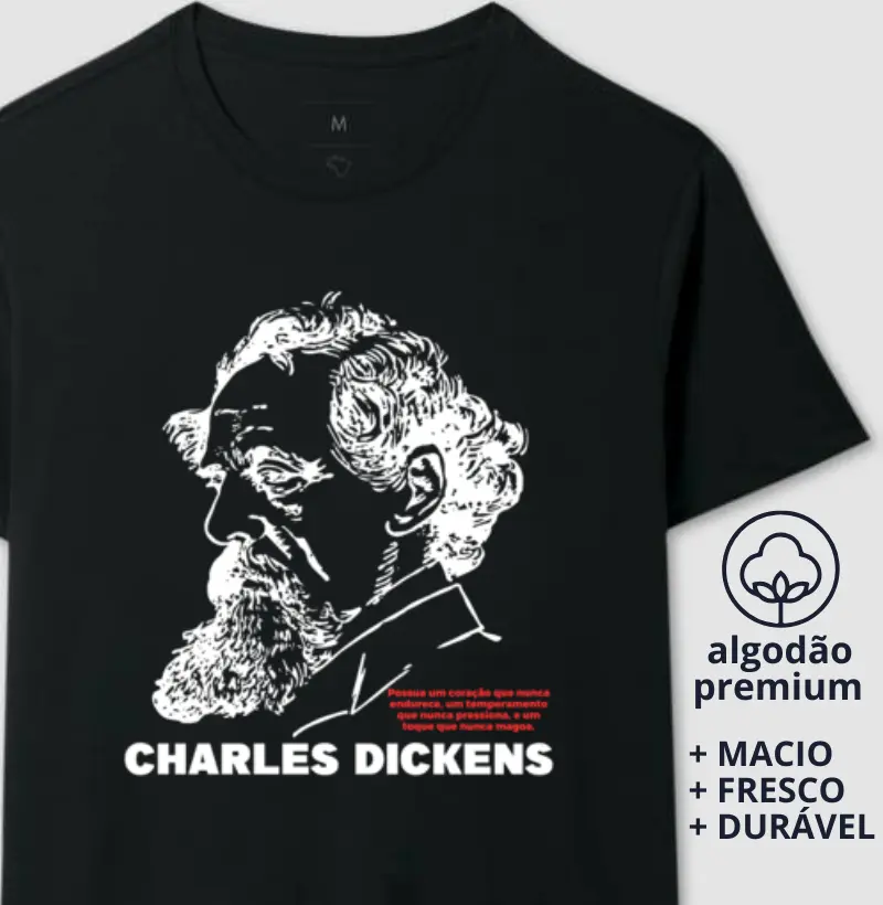 Camiseta Charles Dickens
