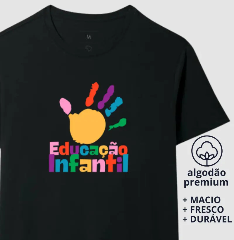 Camiseta Educação Infantil