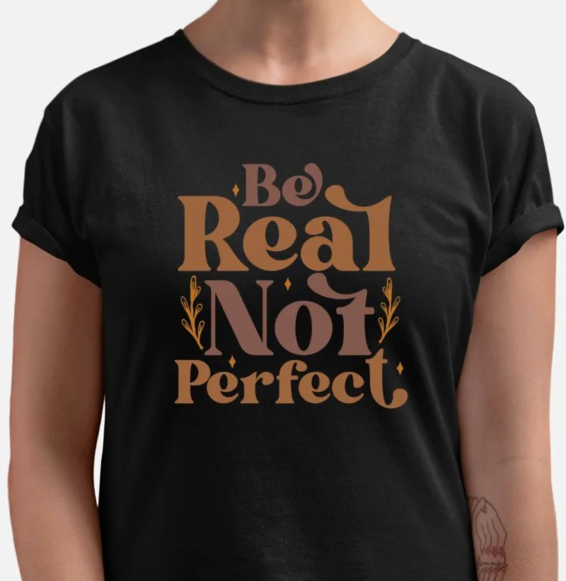 Seja Genuína, não Perfeita.