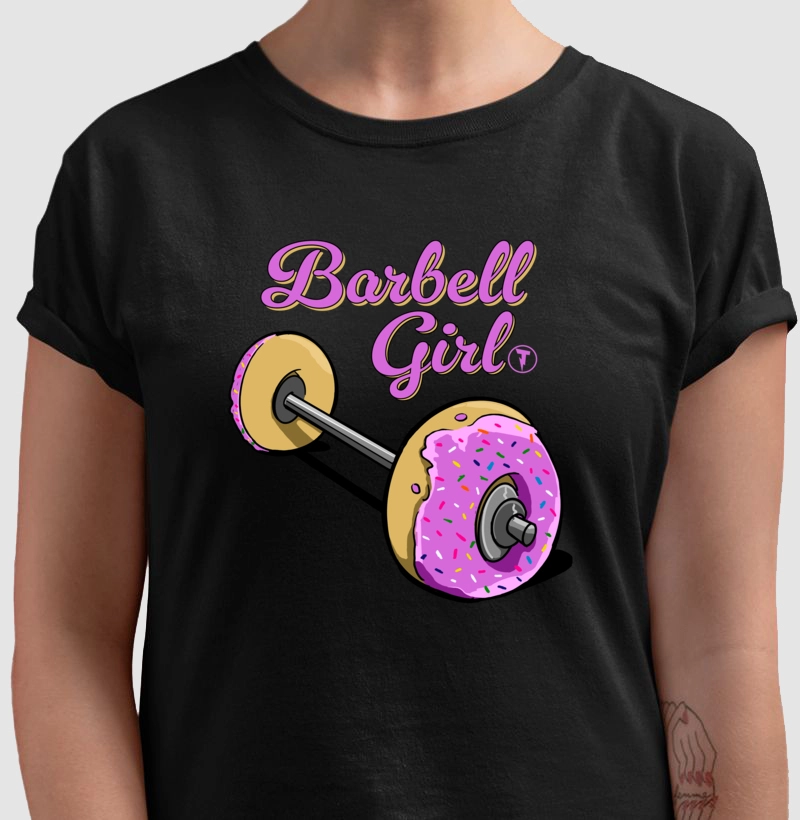 Camiseta Barbell Girl